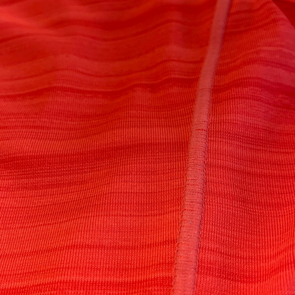 Women’s Athleta sleeveless bright neon orange workout shirt , size XS - Picture 9 of 10